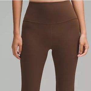 Lululemon Espresso soft flare ankle pants Sz 14